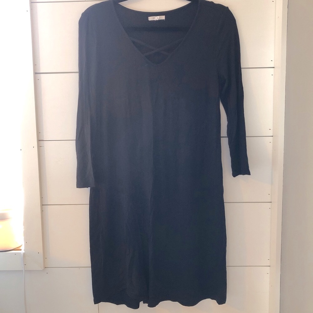 Maurice’s black midi dress